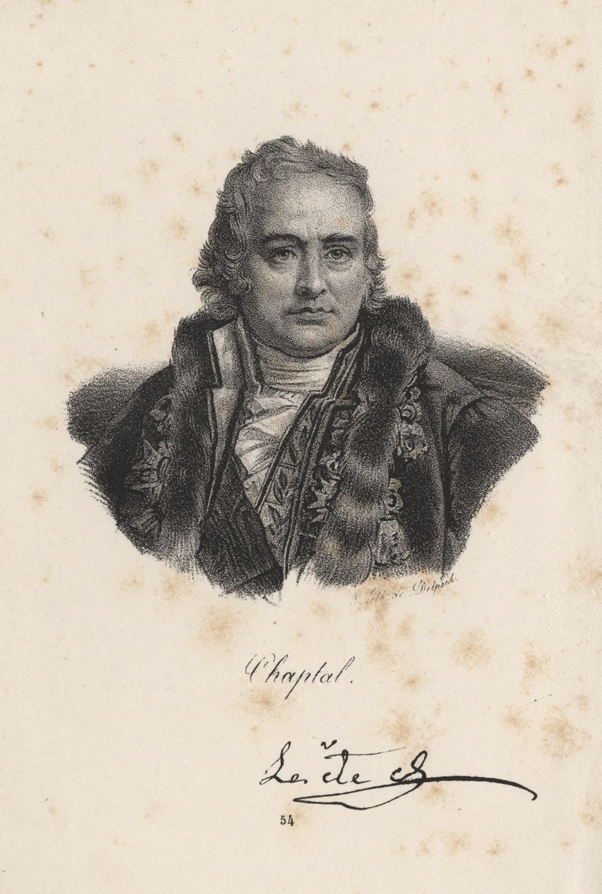 Chaptal, 1830 alkotó: Francois Seraphin Delpech