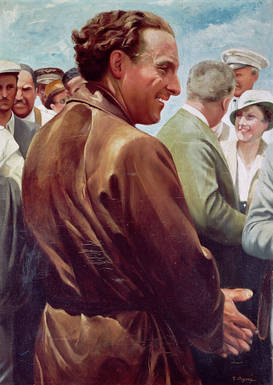 Jean Mermoz (1901-36) alkotó: Francois Victor Cogne