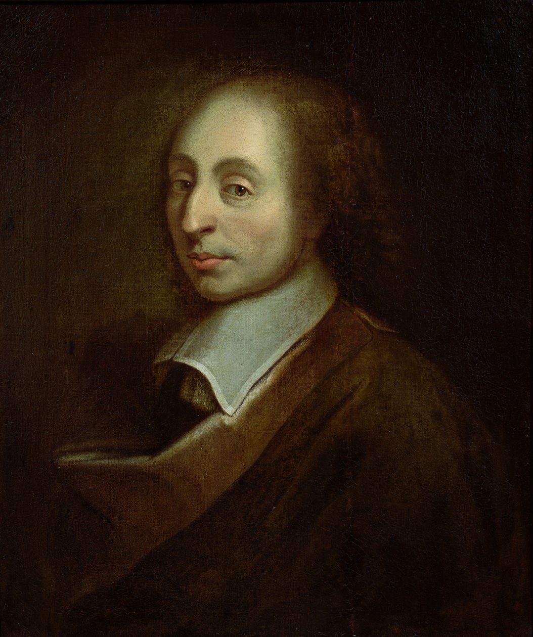 Blaise Pascal (1623-62) 1691 körül alkotó: Francois the Younger Quesnel