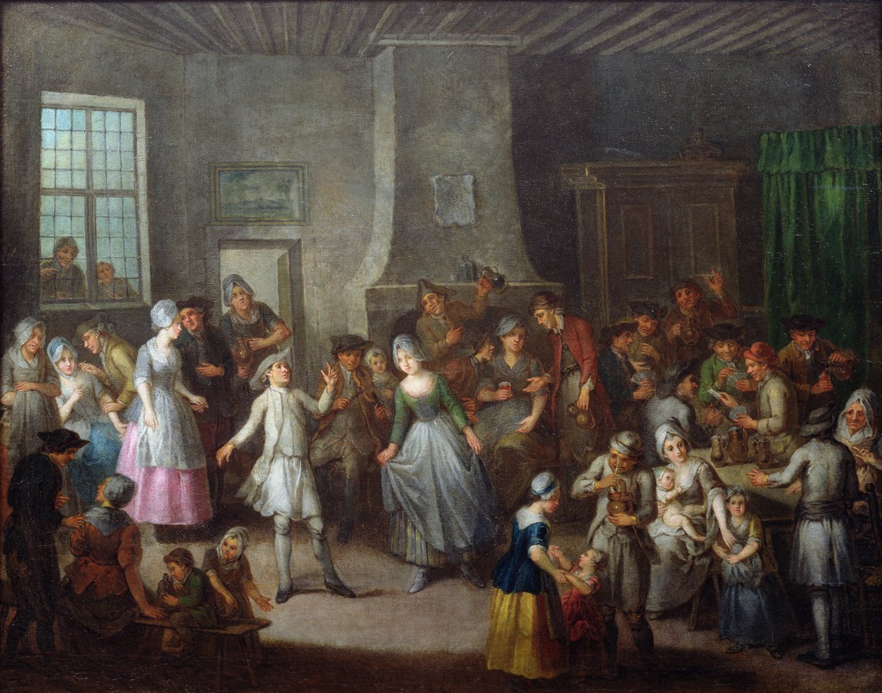 Egy kocsma belseje alkotó: Francois Aubert