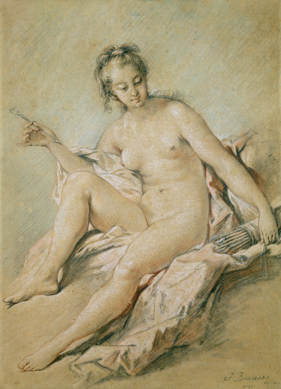 A Vénusz tanulmányozása alkotó: François Boucher