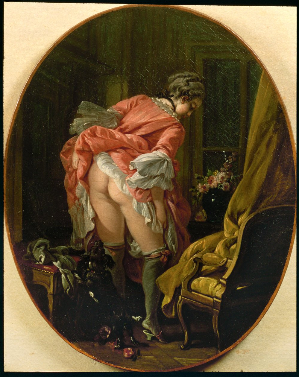 La jupe relevee - a felemelt szoknya alkotó: François Boucher