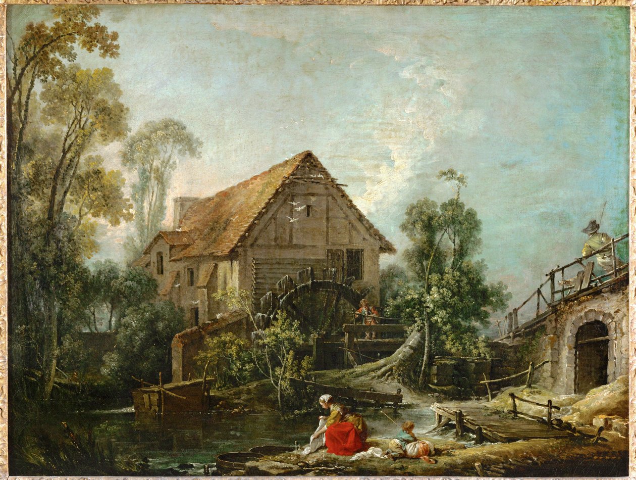 Le moulin - a malom ... alkotó: François Boucher