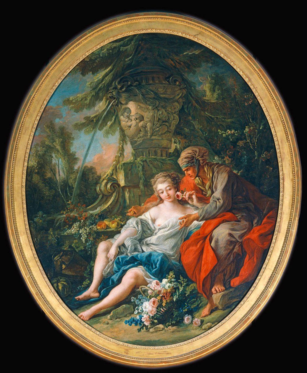 Vertumne et Pomone - Vertumnus és Pomona ... alkotó: François Boucher
