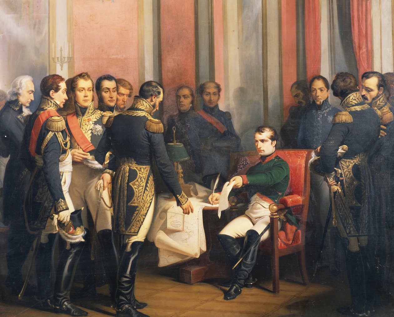Bonaparte alkotó: Francois Bouchot