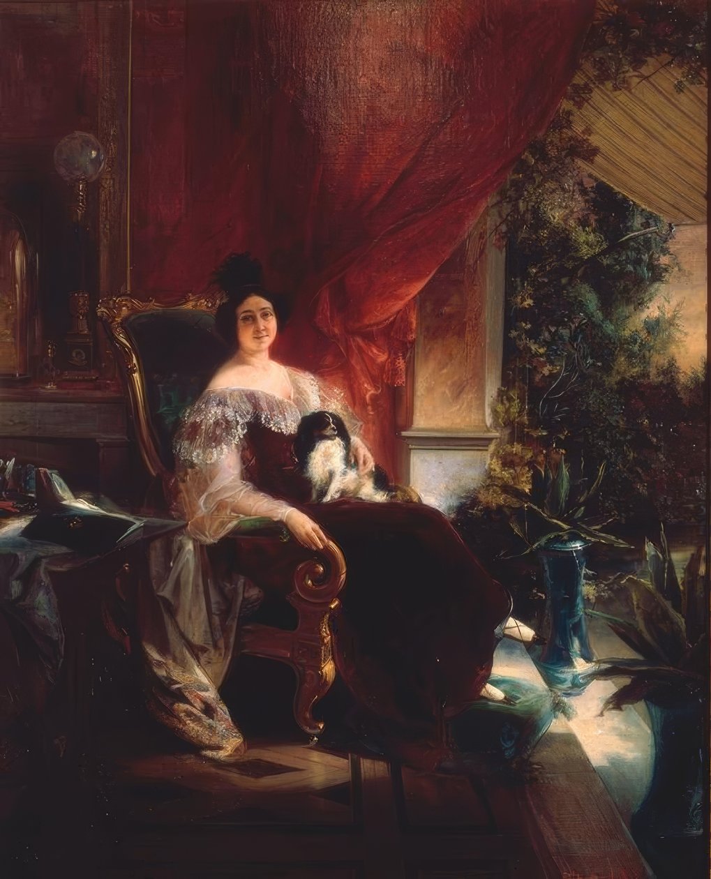 Madame de Gama-Machado alkotó: Francois Bouchot