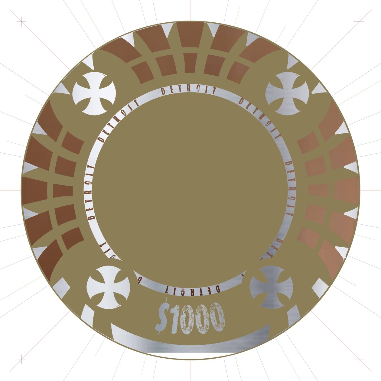 PokerChip, 2015, digitális alkotó: Francois Domain