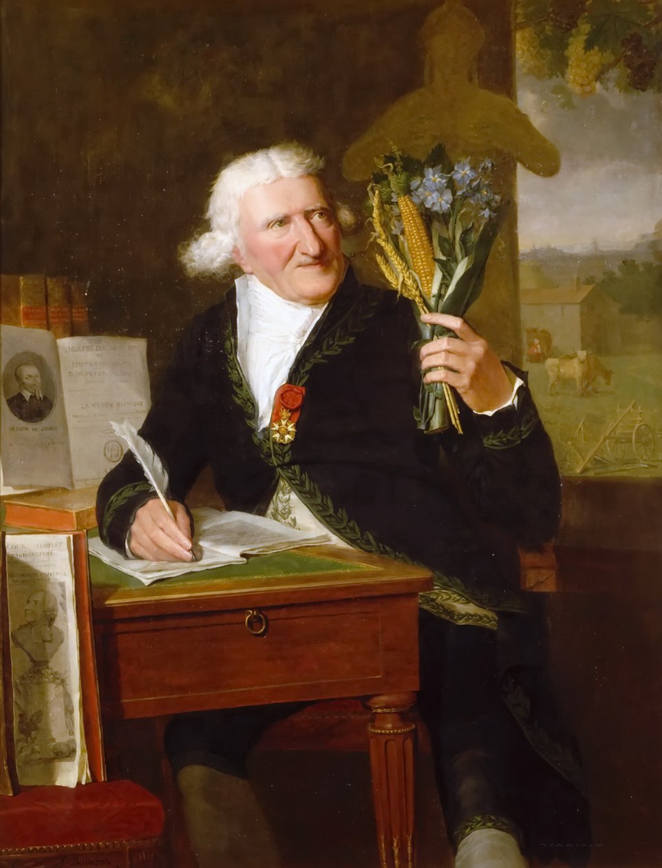 Antoine-Augustin Parmentier portréja 1737-1813 alkotó: Francois Dumont