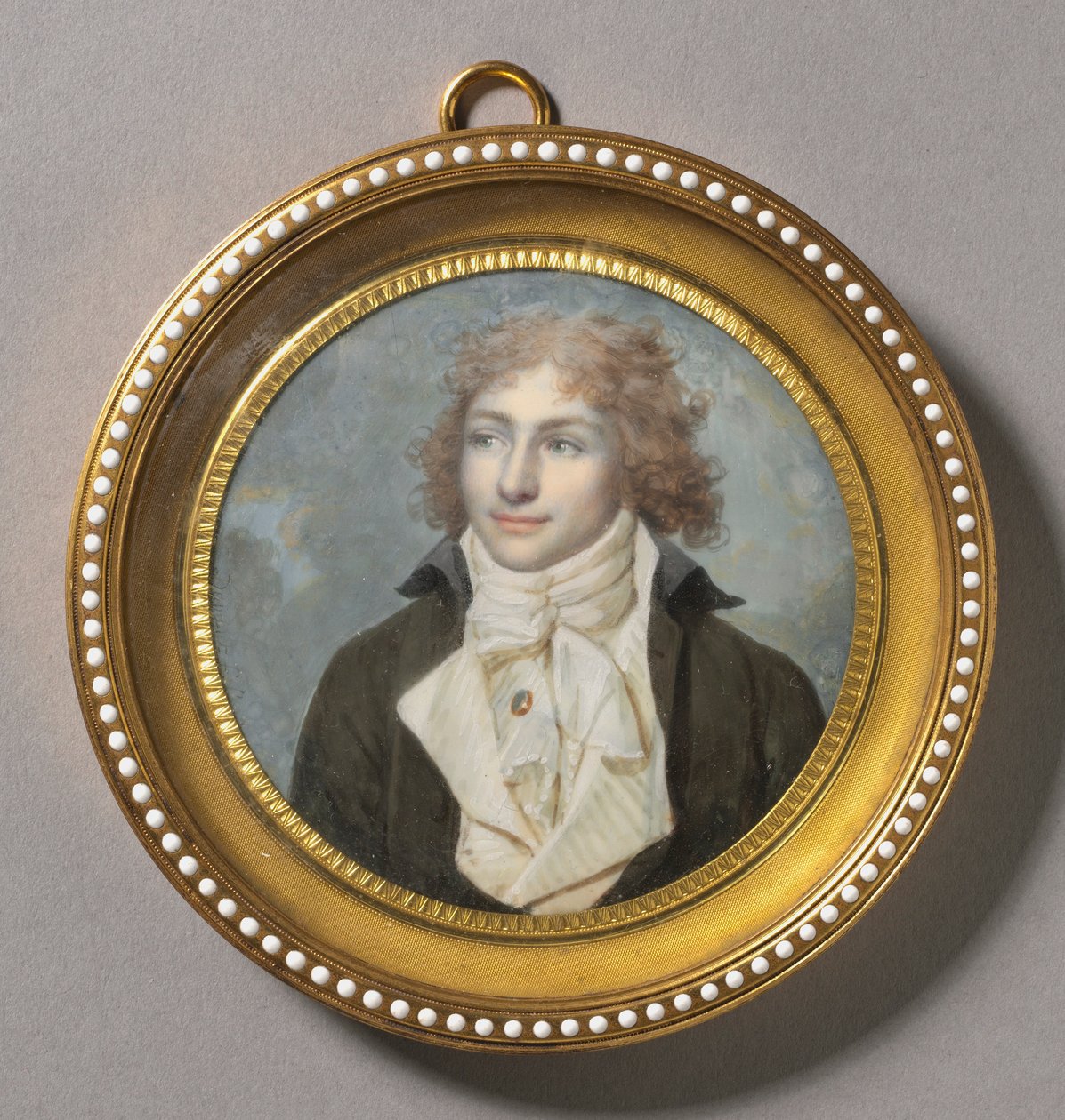 Egy férfi portréja, 1794-1795. alkotó: Francois Dumont
