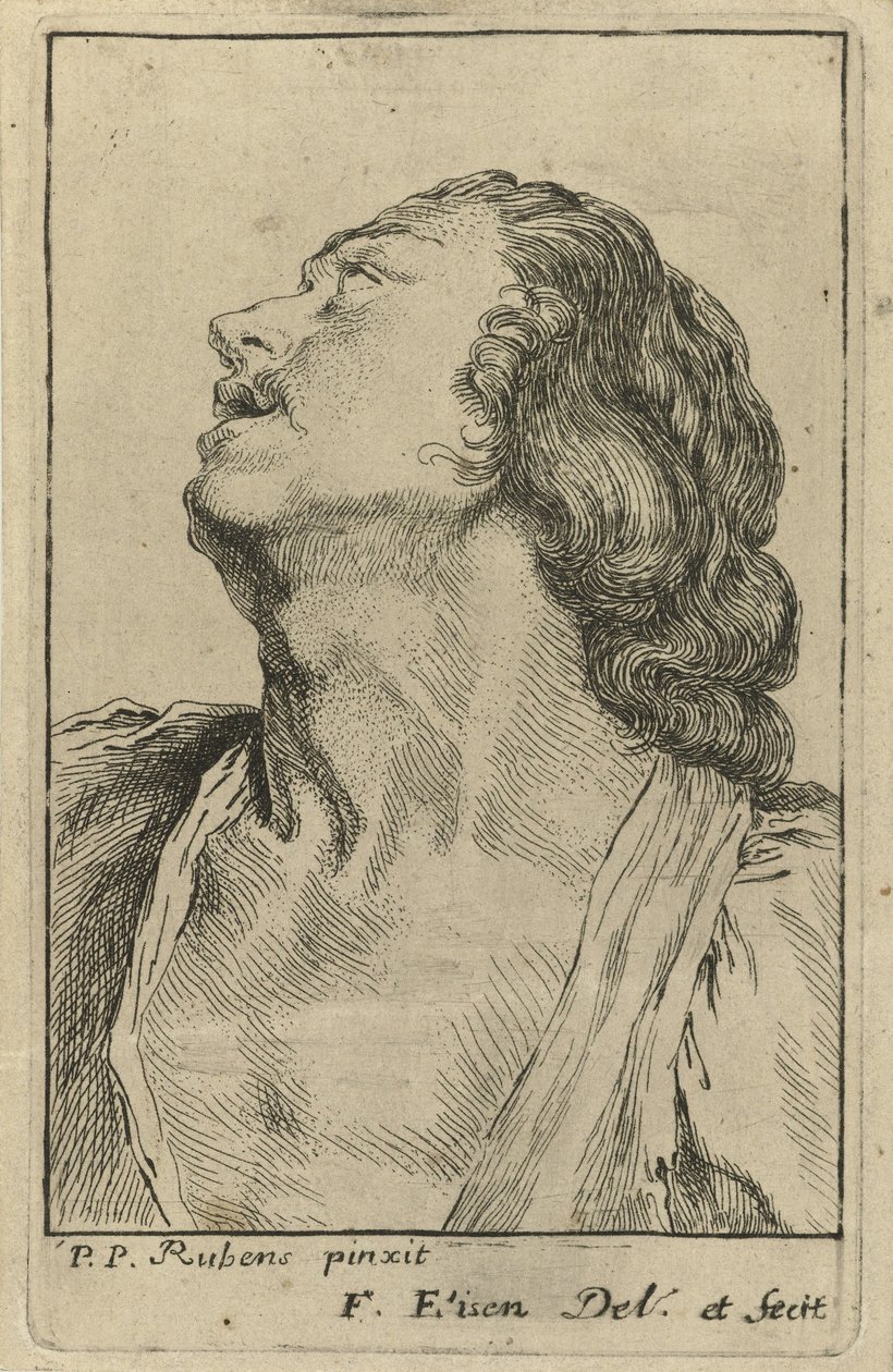 Egy fiatal férfi mellszobra alkotó: Francois Eisen