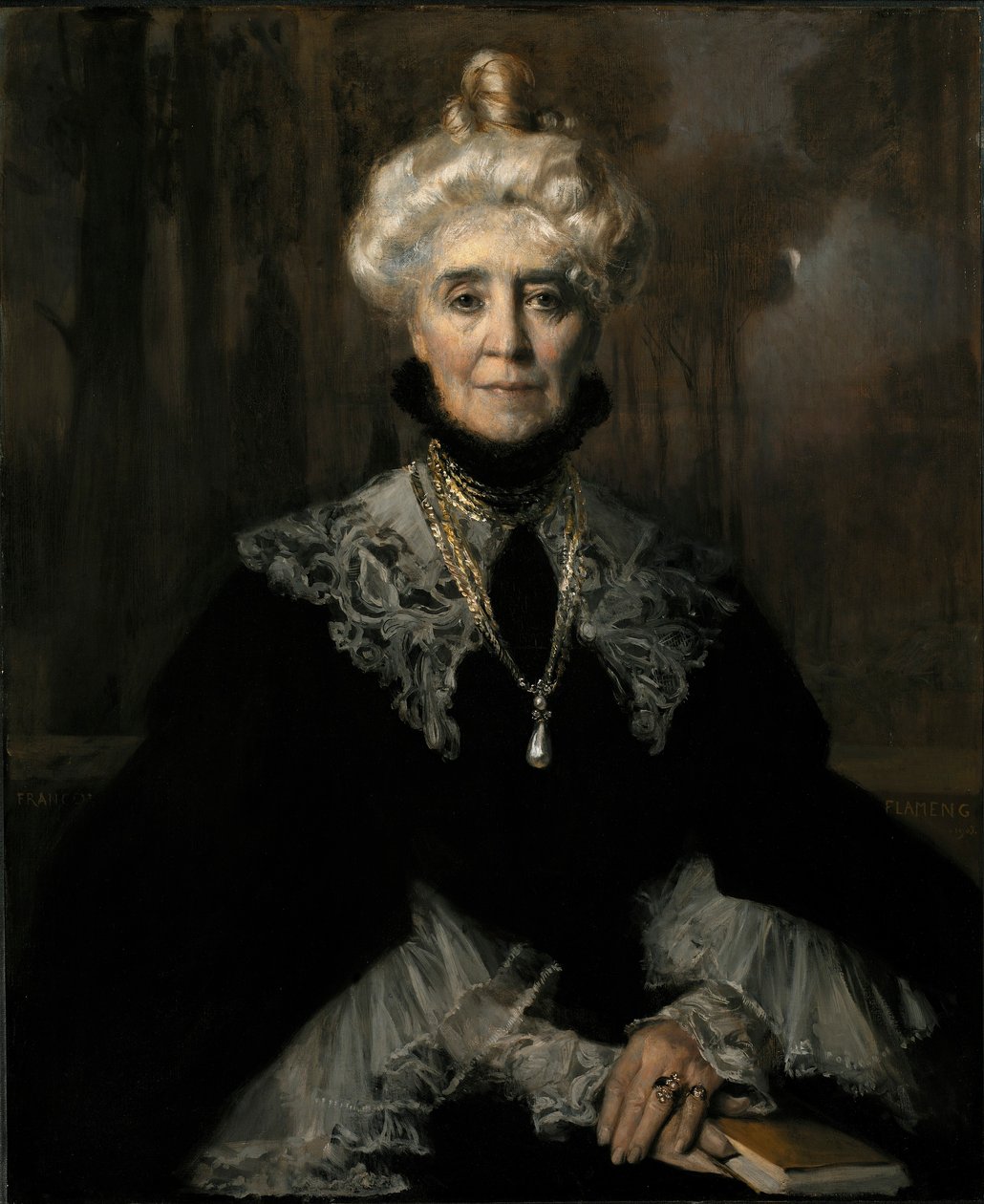 Adeline M. Noble asszony alkotó: Francois Flameng