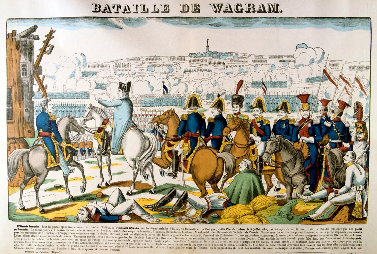 Wagrami csata, 1809, 1835 alkotó: Francois Georgin