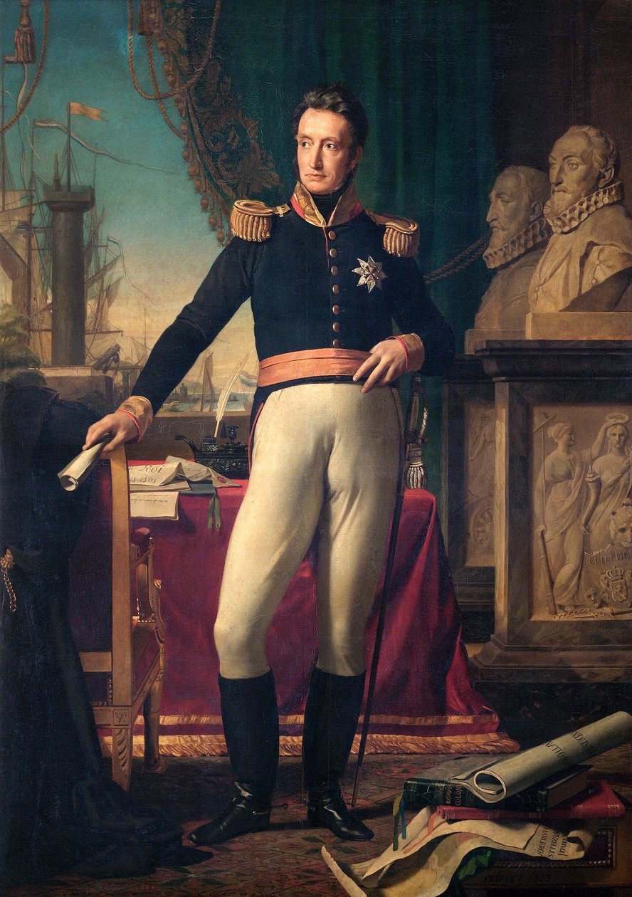 I. Vilmos (olaj, vászon) alkotó: François Joseph Navez
