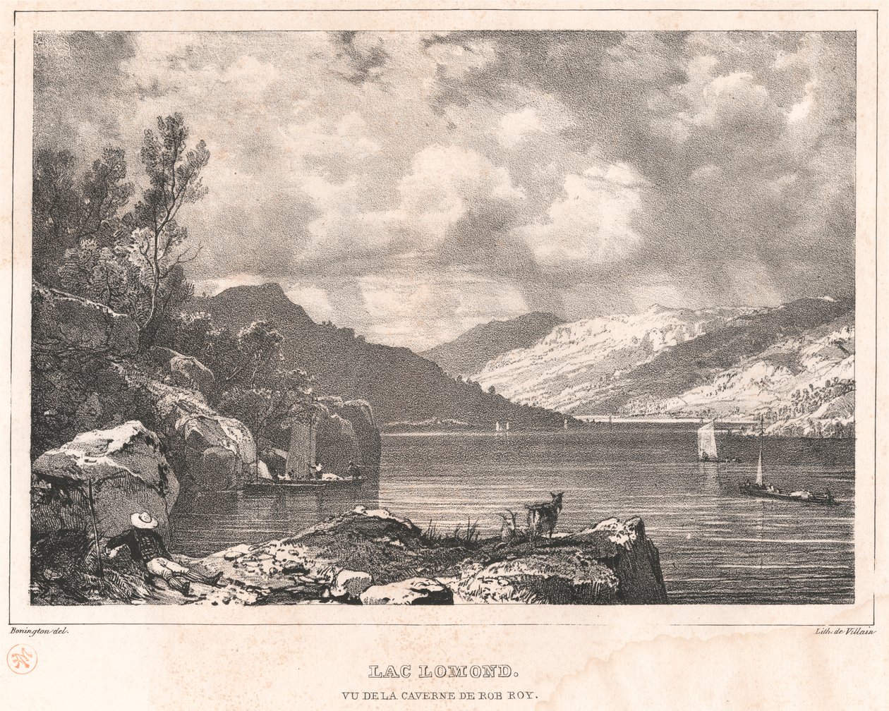 Lac Lomond alkotó: Francois Le Villain