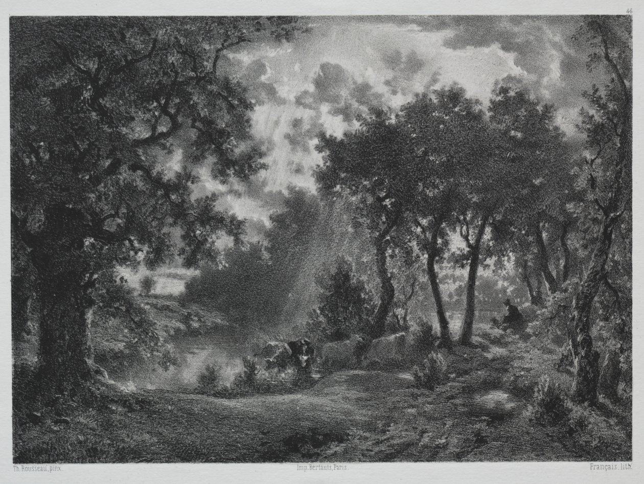 Zuhany után. alkotó: Francois Louis Francais