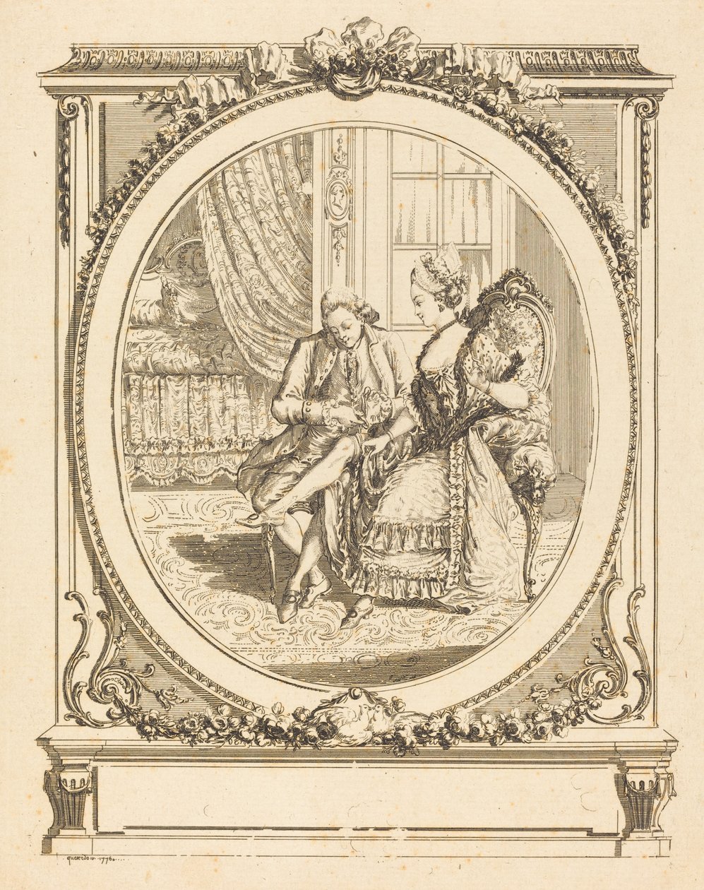 a harisnyakötőt alkotó: Francois Marie Isidore Queverdo