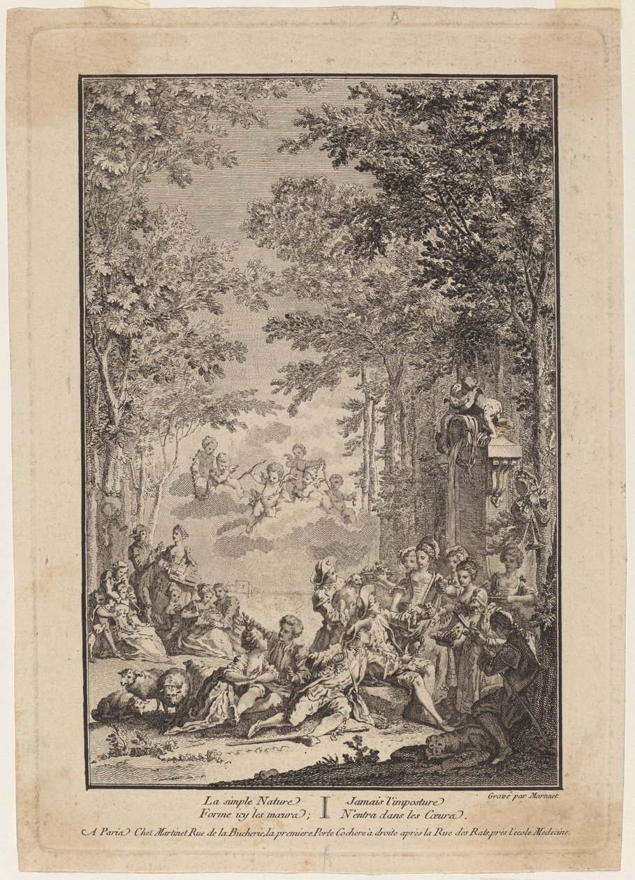 Az egyszerű természet alkotó: Francois Nicolas Martinet