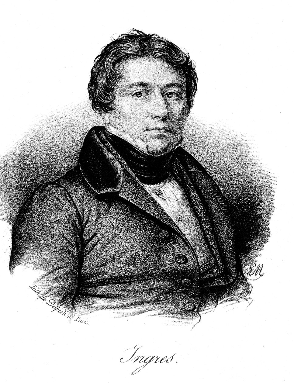 Jean Auguste Dominique Ingres alkotó: Francois Seraphin Delpech