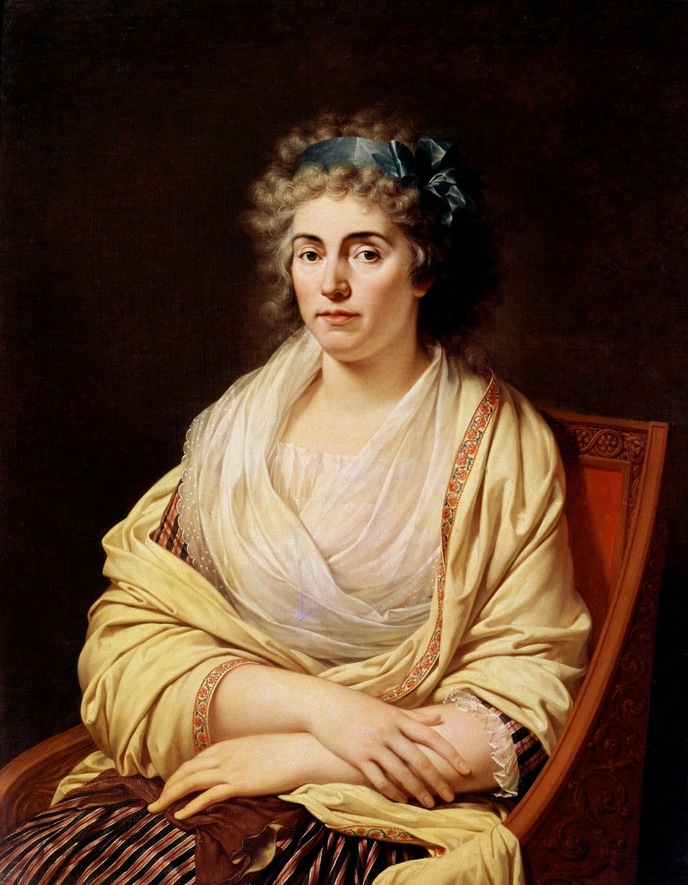 Albany grófnője alkotó: Francois Xavier Fabre