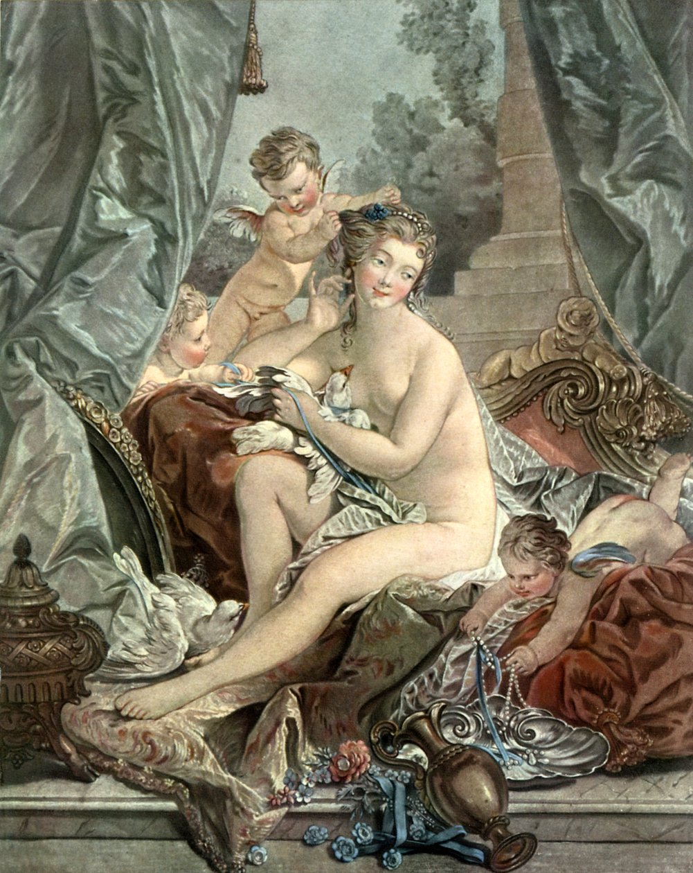 A Vénusz WC-je alkotó: Francois after Boucher