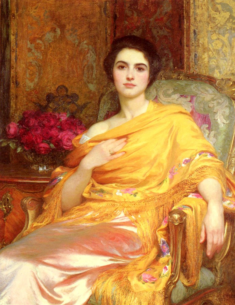 Elsa portréja alkotó: Frank Dicksee