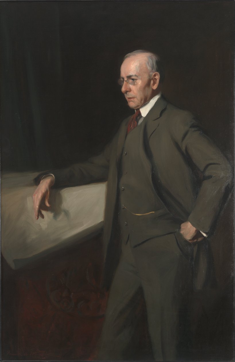 Louis Henri Sullivan portréja alkotó: Frank A. Werner