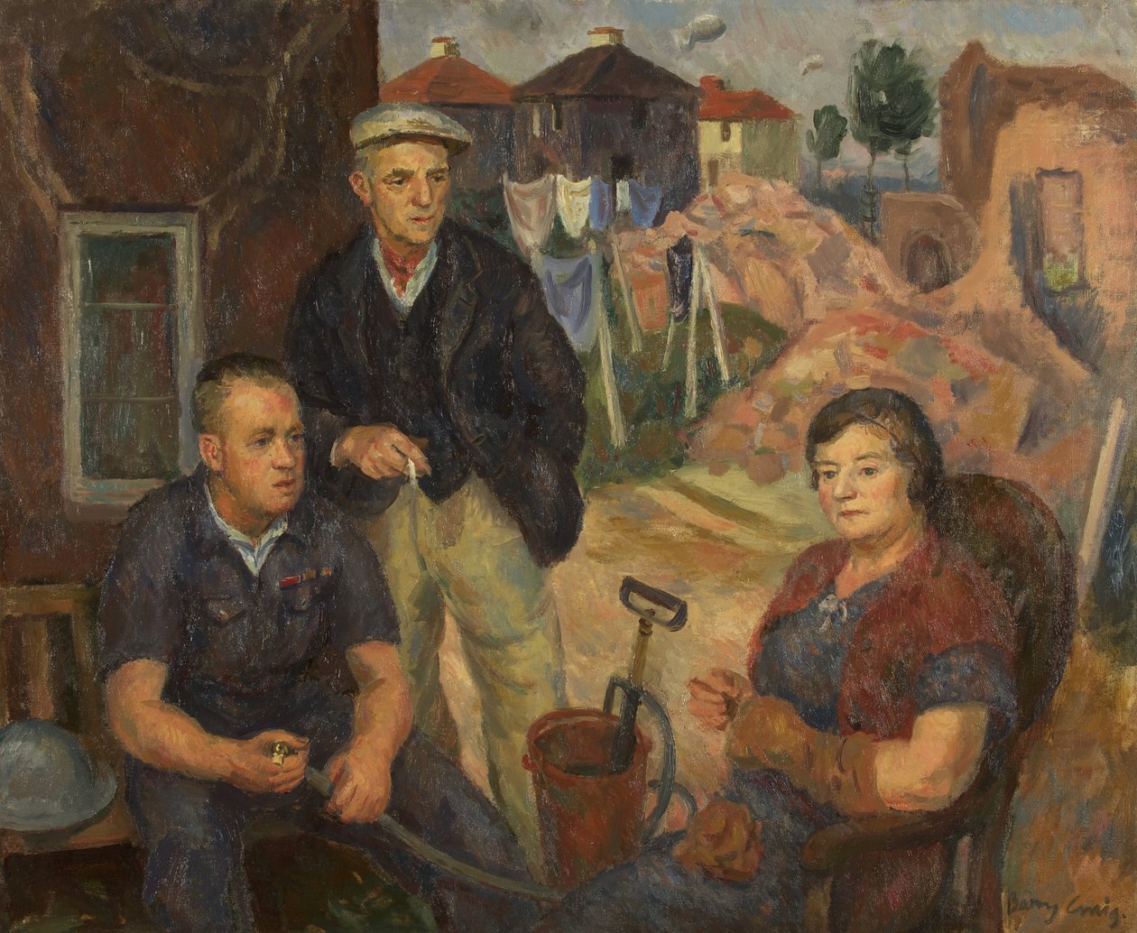 Tűzőrség a Weston-super-Mare-ben alkotó: Frank B. Craig