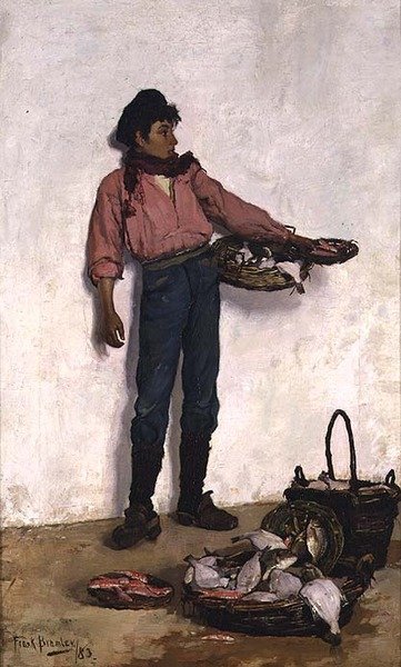 nápolyi halászfiú, 1883 körül (lásd még: 75202) alkotó: Frank Bramley