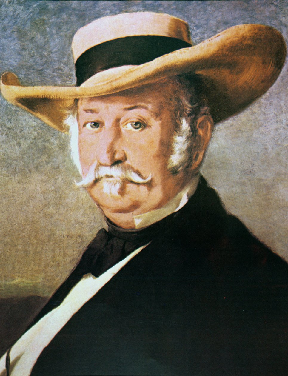John Sutter (1803-80) 1866 (olaj, vászon) alkotó: Frank Buchser