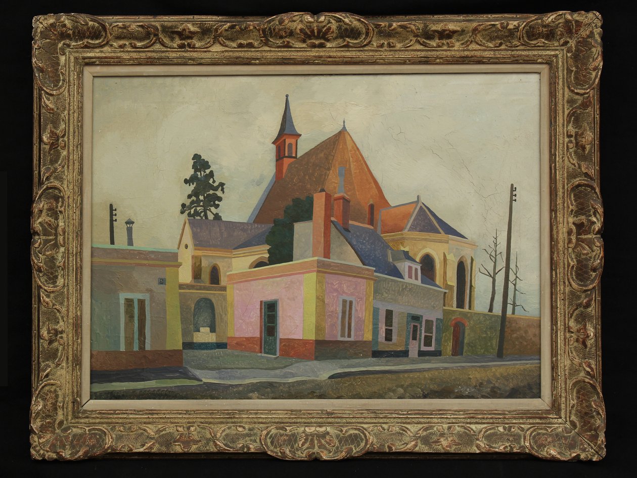 Notre Dame kápolna – Chartres, 1938 körül alkotó: Frank Coombs