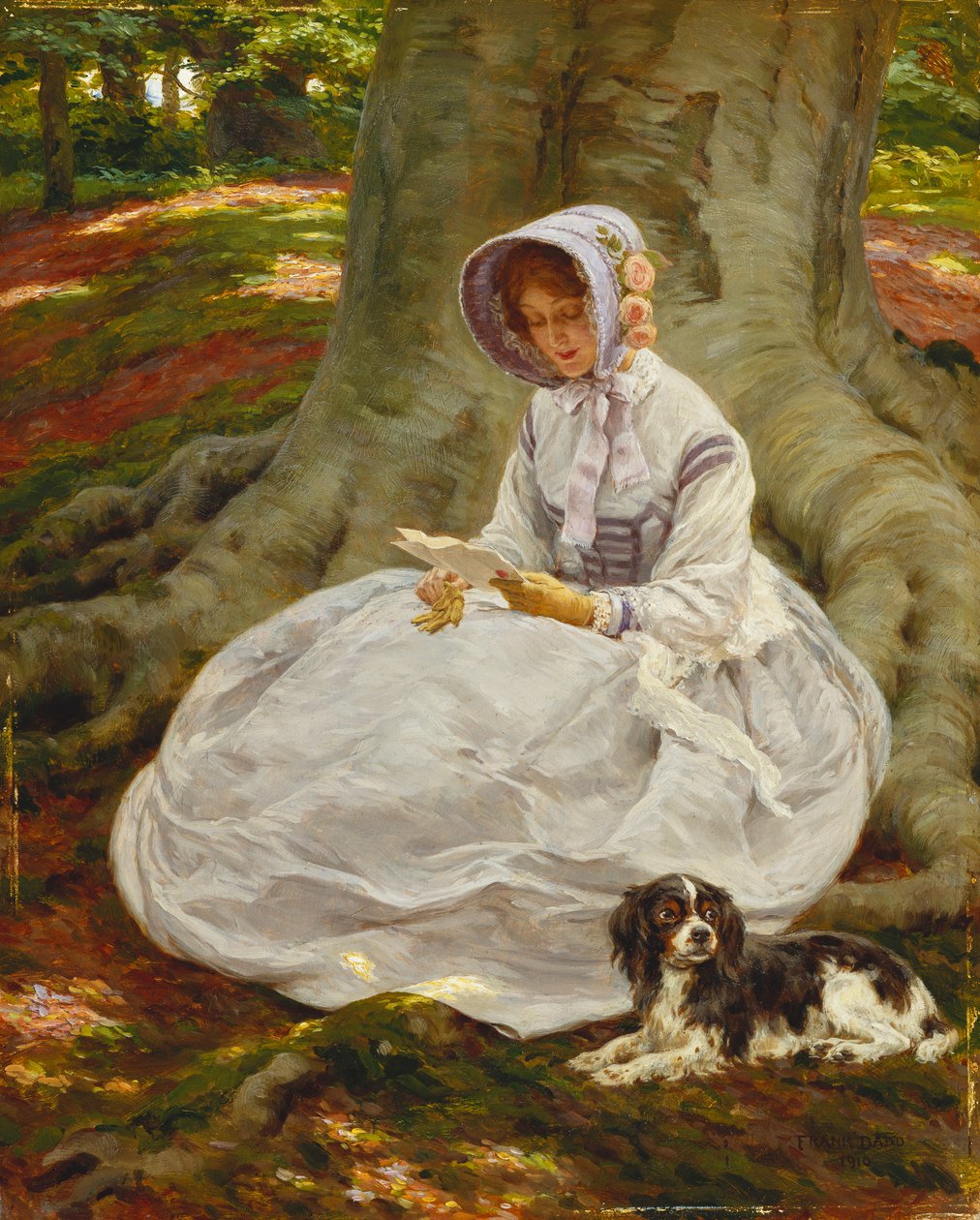 A levél, 1910 alkotó: Frank Dadd