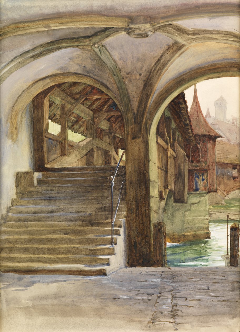 Luzerni híd alkotó: Frank Dicksee