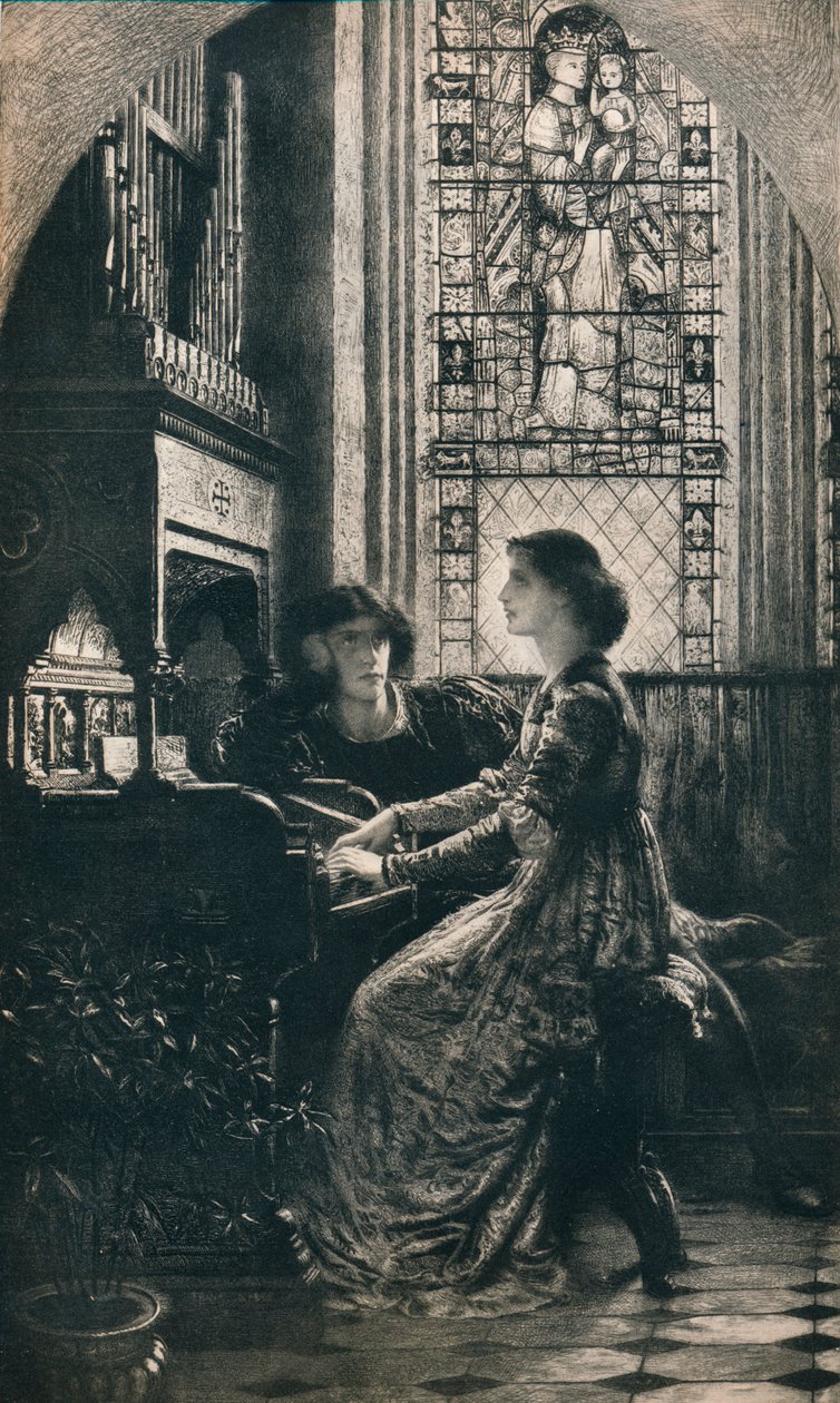Harmónia, 1877, 1912 alkotó: Frank Dicksee