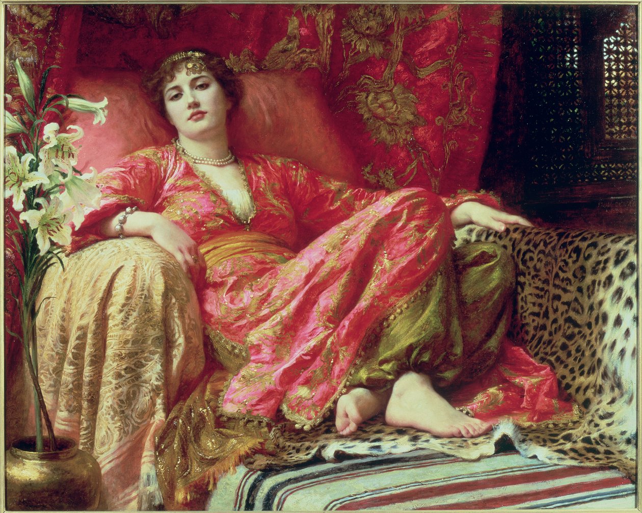 Leila, 1892 alkotó: Frank Dicksee