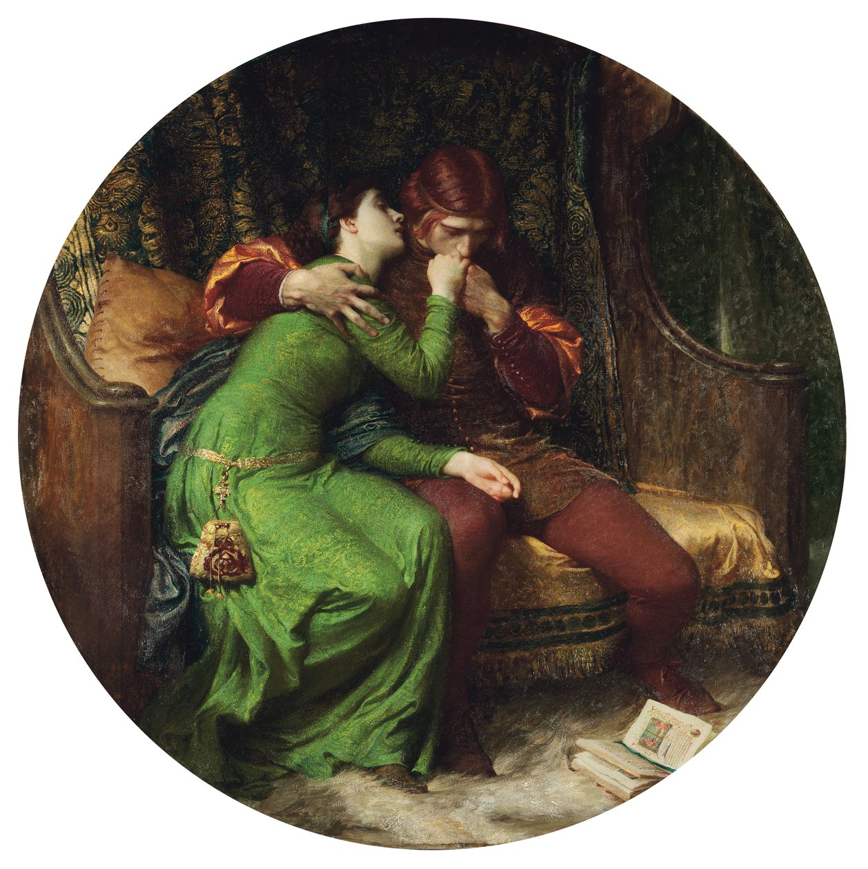 Paolo és Francesca, 1894 alkotó: Frank Dicksee