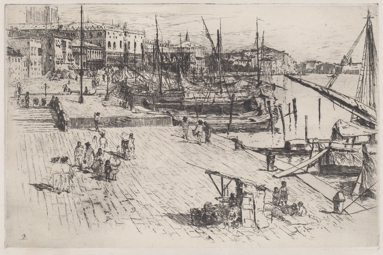 Riva Degli Schiavoni, 1. sz alkotó: Frank Duveneck