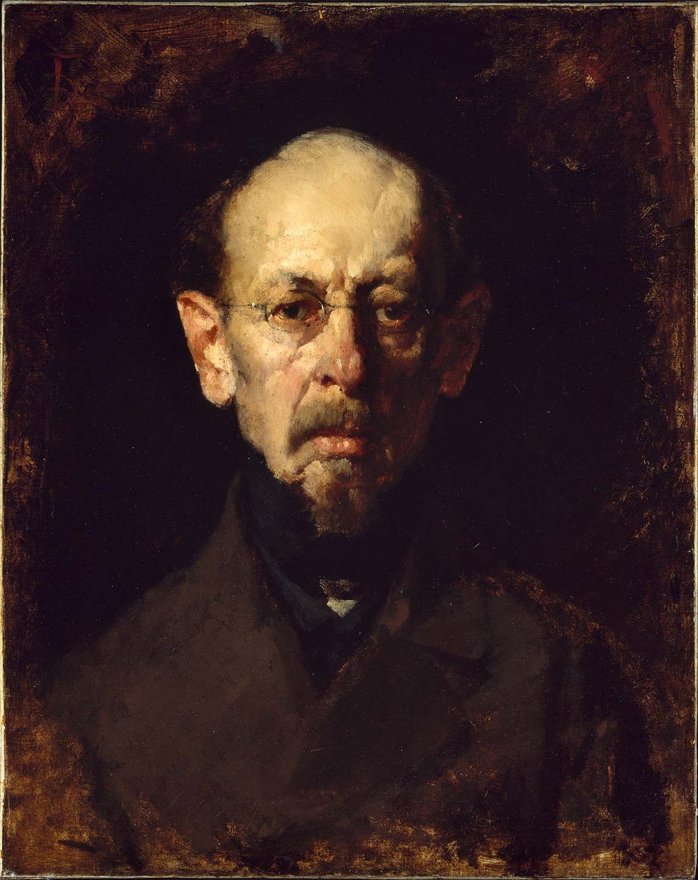 Az öreg professzor alkotó: Frank Duveneck