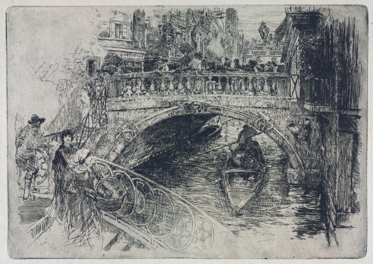 Velencei híd alkotó: Frank Duveneck