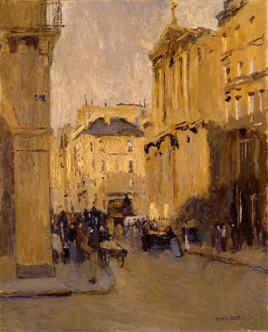 Saint Roche, Rue Saint Honore alkotó: Frank Edwin Scott