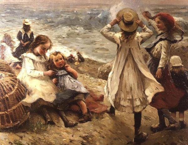 A vihar után alkotó: Frank Gascoigne Heath