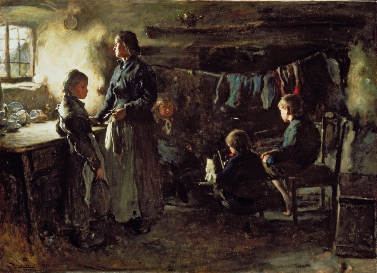 Remény, 1883 alkotó: Frank Holl