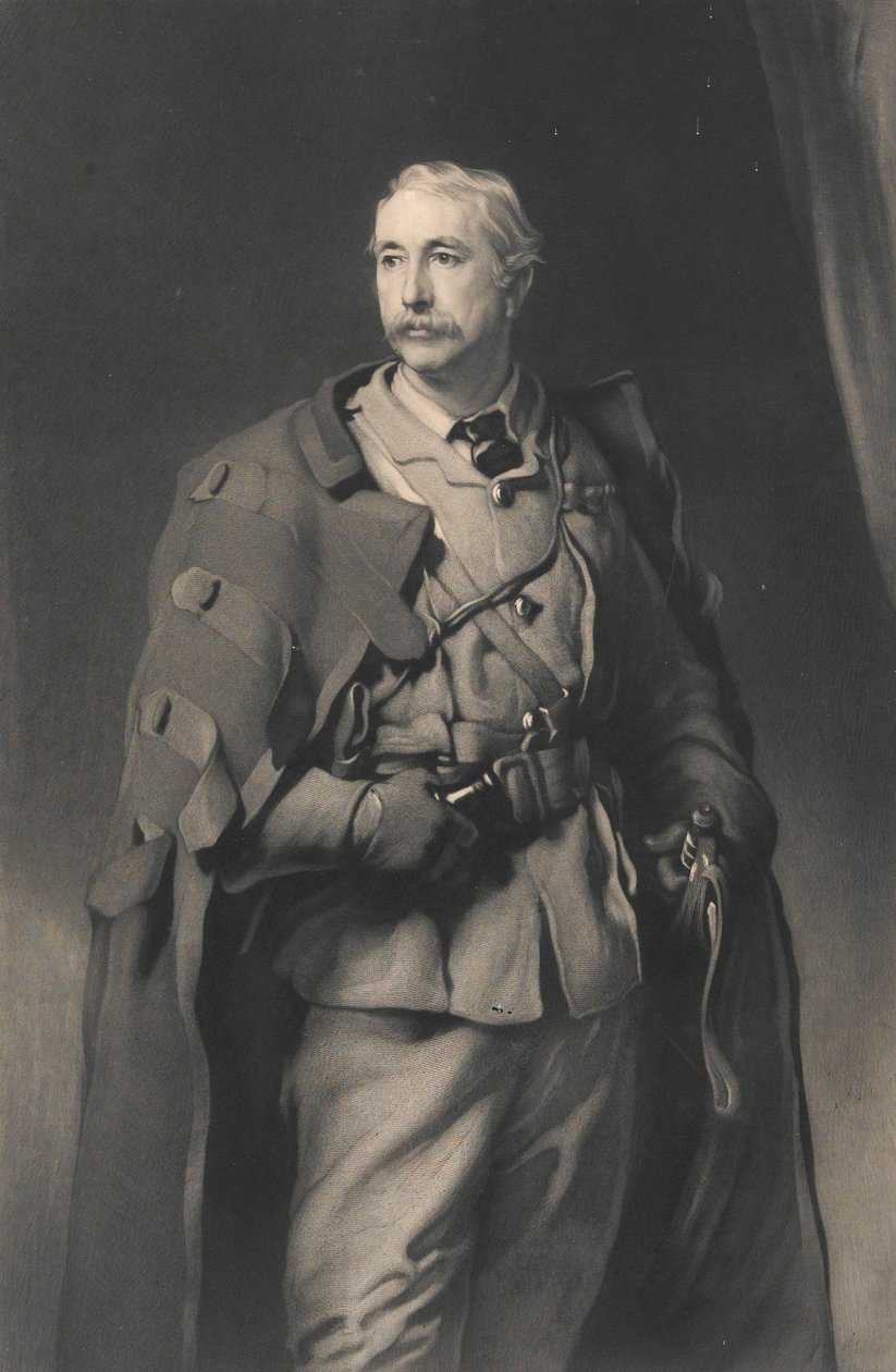 Sir Garnet Wolseley, 1884 (fotónyomat) alkotó: Frank Holl