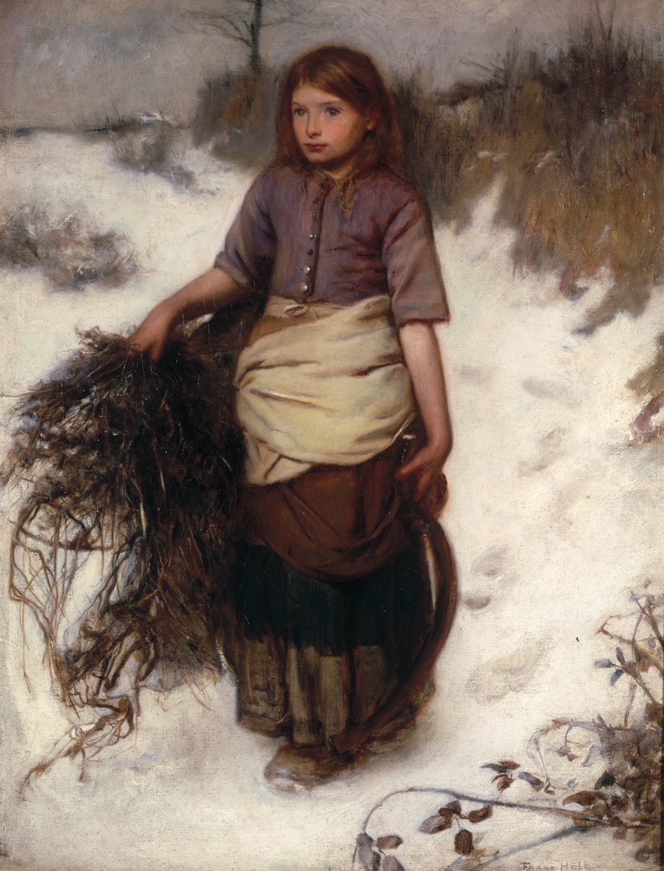 Téli alkotó: Frank Holl