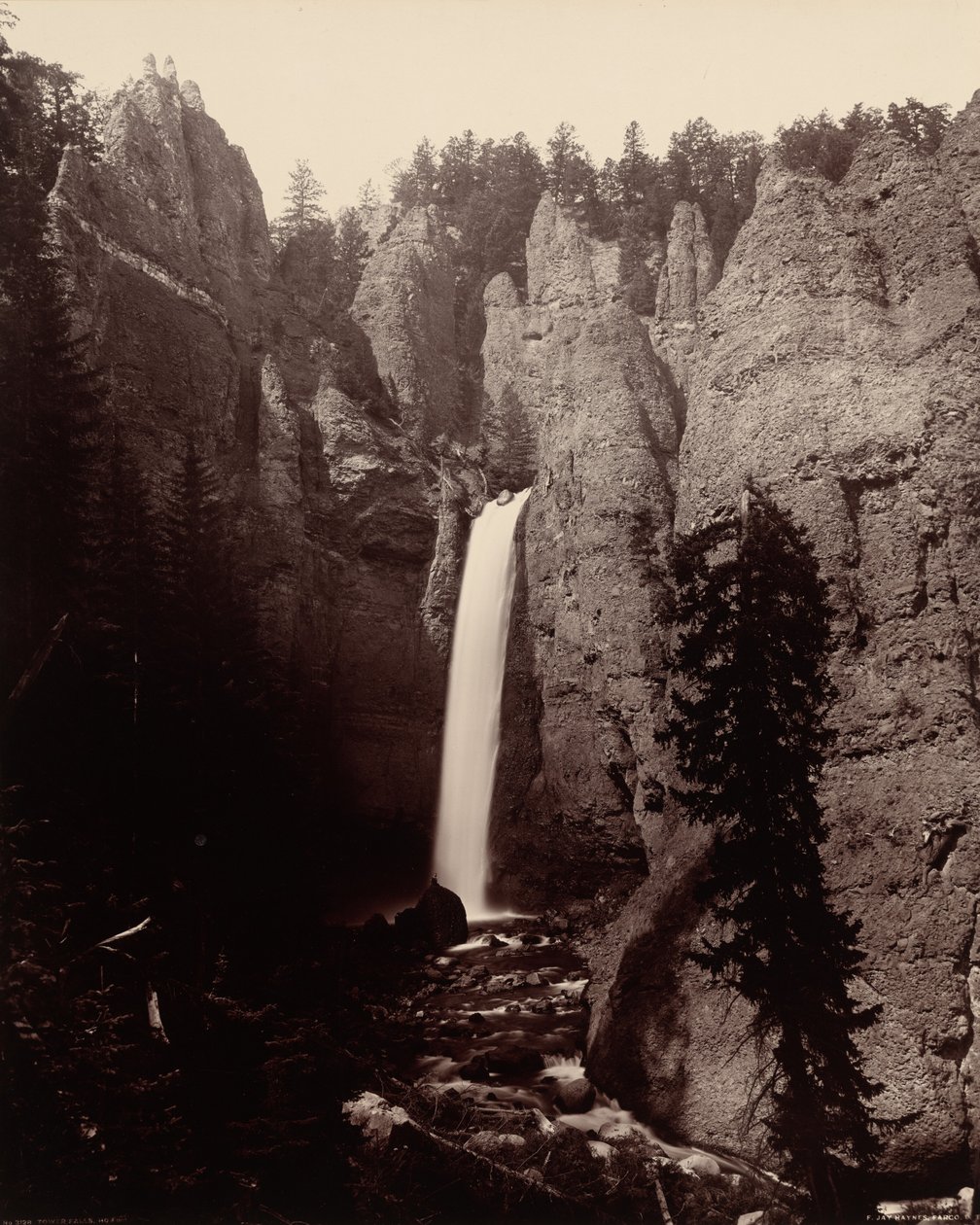 Tower Falls alkotó: Frank Jay Haynes