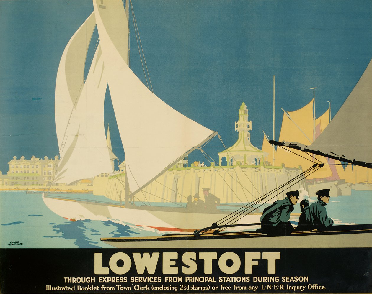 Lowestoft (színes litó) alkotó: Frank Newbould