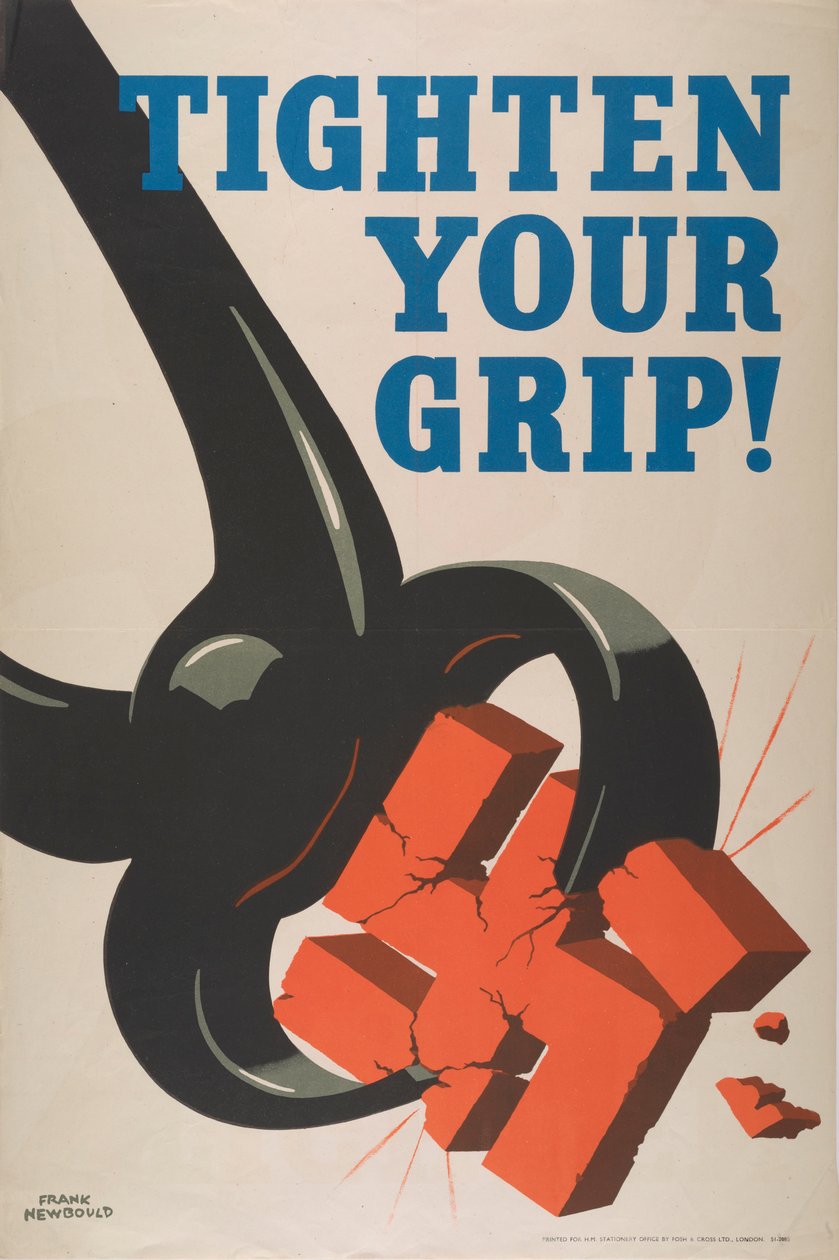 Szorítsa meg a markolatát! , c. 1942. alkotó: Frank Newbould