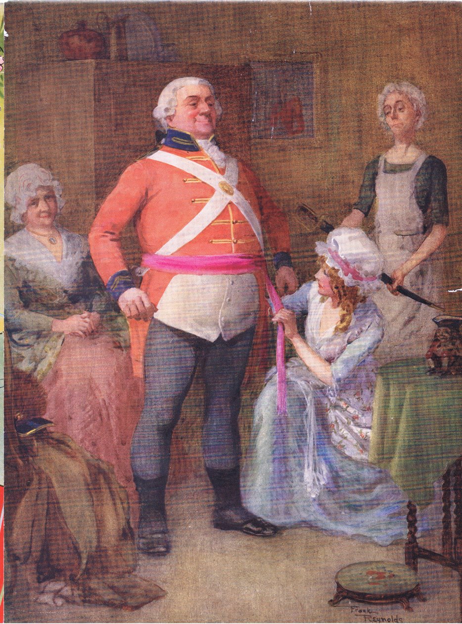 Gabriel Varden (Barnaby Rudge) (színes litográfia) alkotó: Frank Reynolds