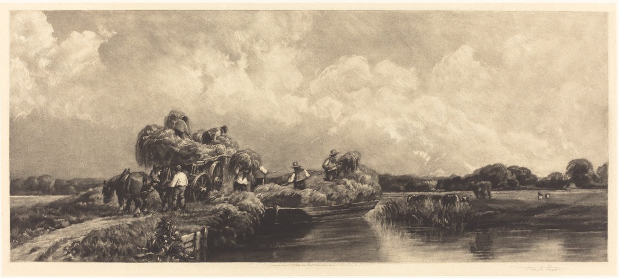 Egy római csatorna, 1904. alkotó: Frank Short