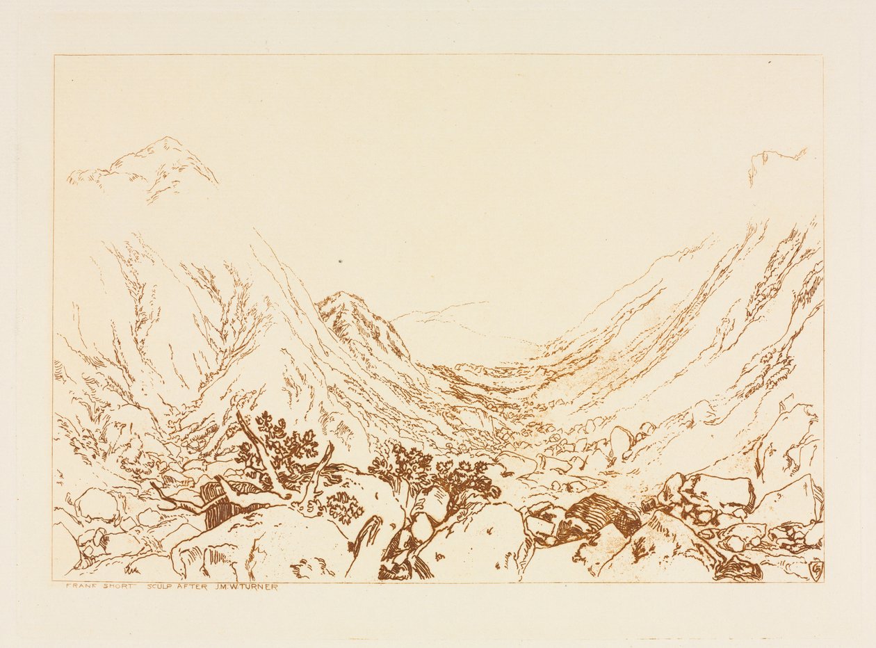 Ben Arthur, Skócia, 1884. alkotó: Frank Short