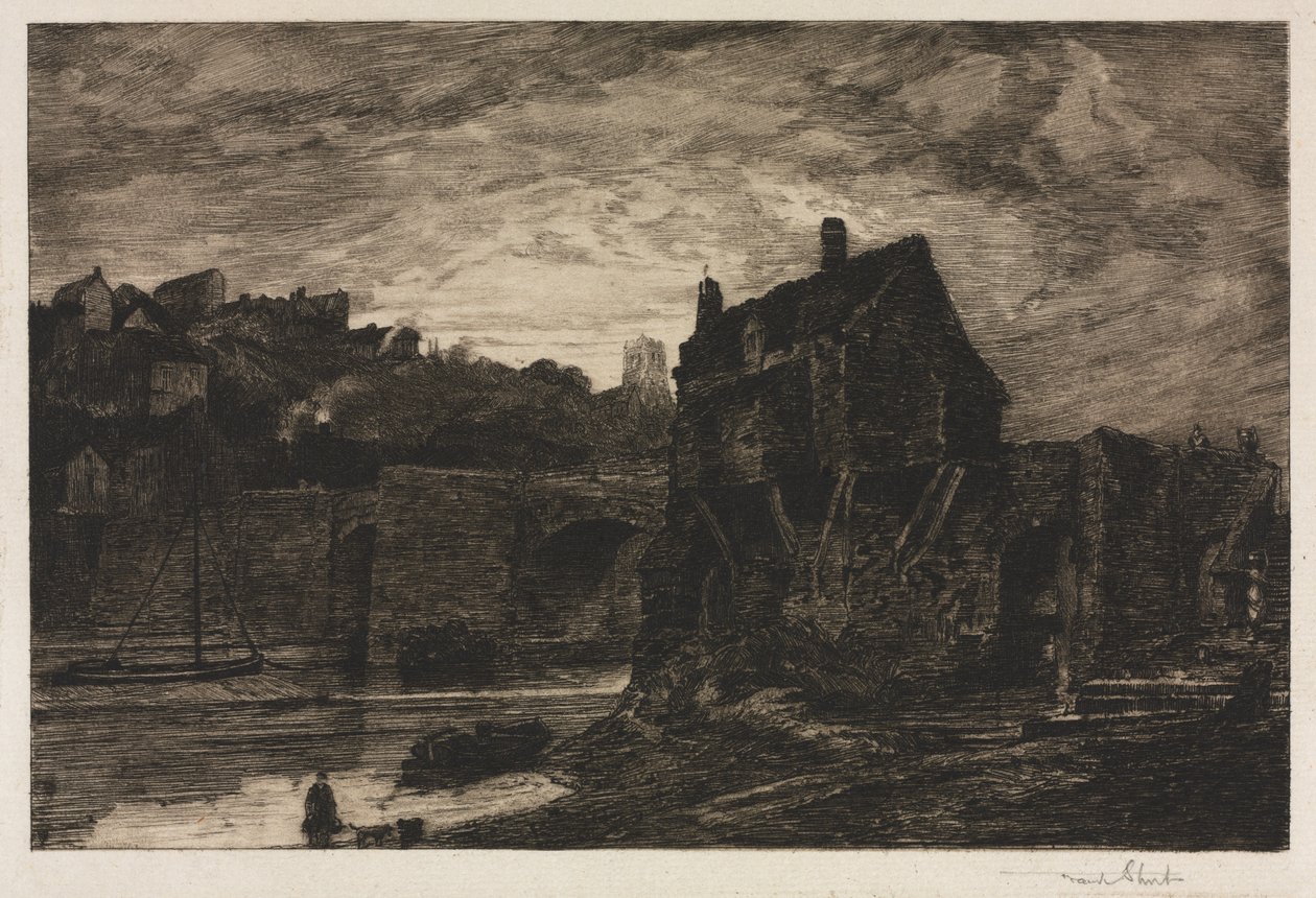 Bridgenorth, 1885. alkotó: Frank Short